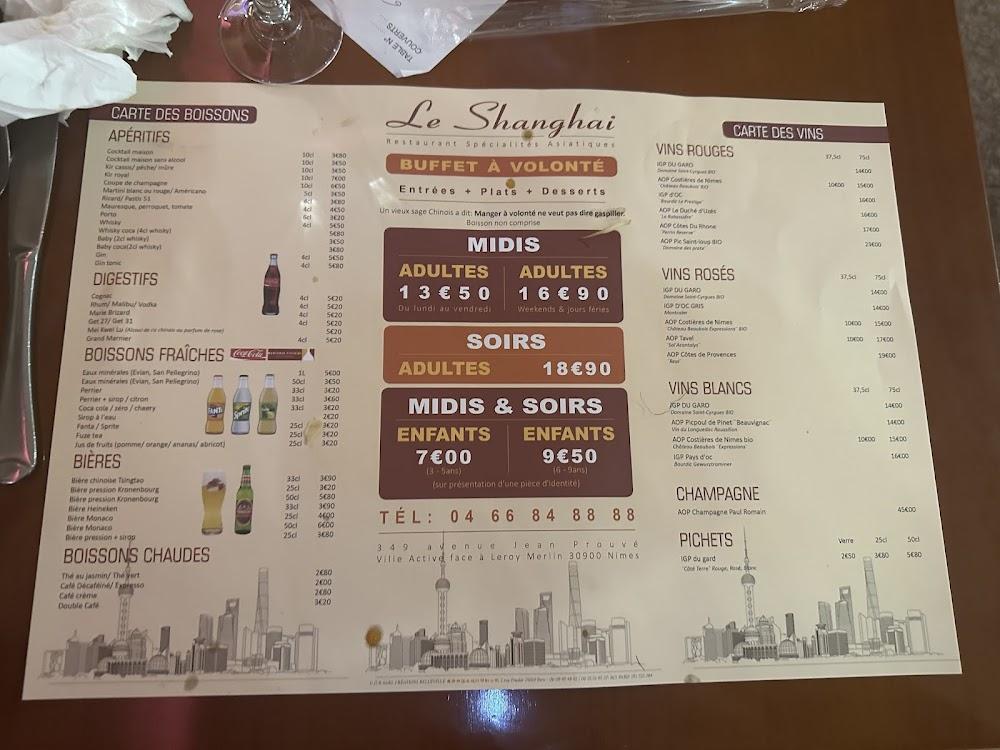 Le Shanghai - Menu Image 4